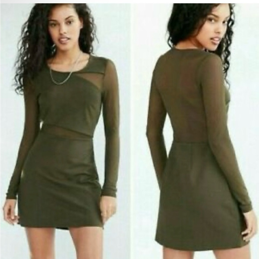 Urban Outfitters Silence + Noise Green Dress